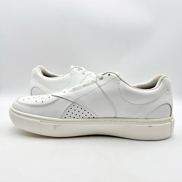 SAS Mens High Street Leather Sneakers US 10 XW EU 43 White Lace-Up NIB - Picture 7 of 14